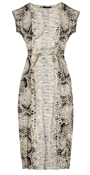 Key trends: snakeskin: Dress