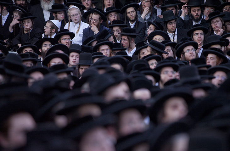 24 hours in pictures: Ultra-Orthodox jews protest against social events in Jerusalem