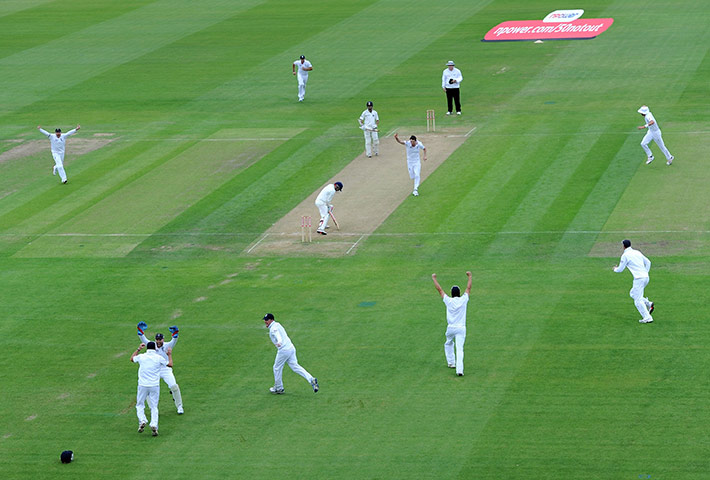 cricket: England v India: 3rd npower Test - Day Three