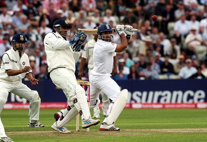 cricket: Cricket - npower Third Test - Day Three - England v India - Edgbaston