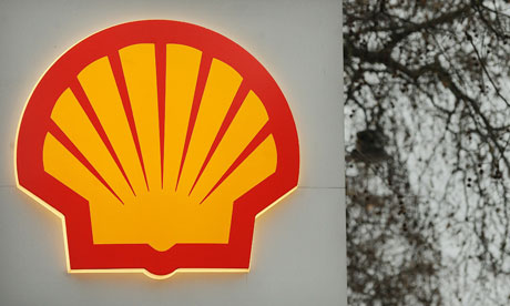 Shell have confirmed a leak in a pipeline serving one of their North Sea platforms. Photograph: Ben Stansall/AFP/Getty Images