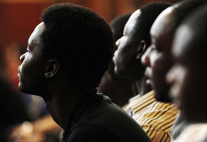 24 Hours: Youths attend the Methodist Central Hall at the 'Not in Our Name' event