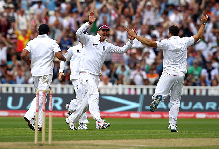 cricket: England v India: 3rd npower Test - Day Four