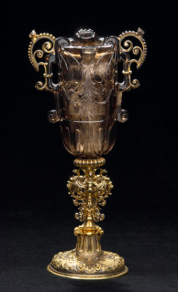 Treasures from Vienna: Treasures from Vienna Smoky-quartz goblet