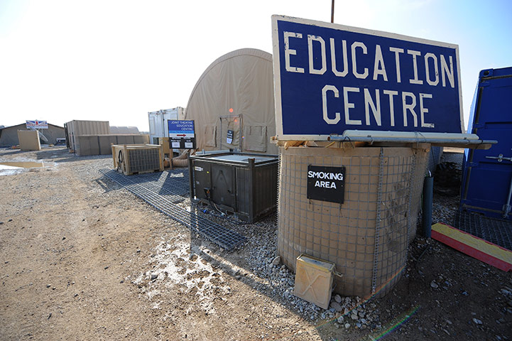 Camp Bastion: Camp Bastion Joint Theatre Education Centre at Camp Bastion, Afghanistan