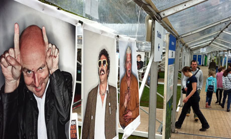 Chris Brookmyre is among the writers at the Edinburgh international book festival today
