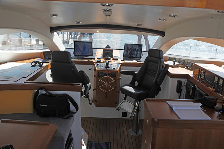 The Turanor Planet Solar: world's largest solar-powered boat in Miami