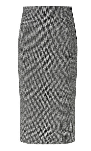 Autumn up your wardrobe: Herringbone skirt from LK Bennett