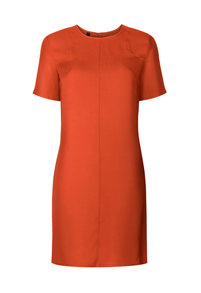 Autumn up your wardrobe: Orange Mango dress
