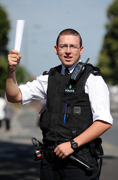 A-level results: James Watson, 18, with his A-level exam results, Liverpool