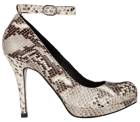 Wish list: Snakeskin heel: Strap