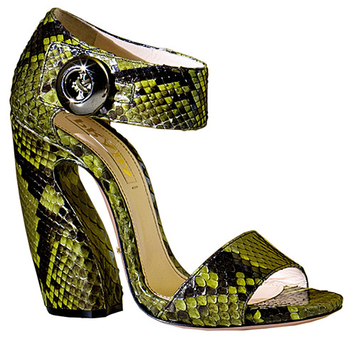 Wish list: Snakeskin heel: Mary Jane