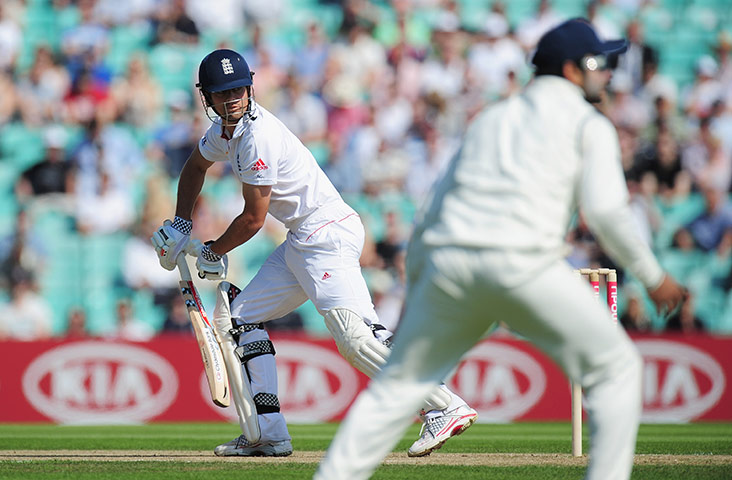 Fourth Test Day Two: England v India: 4th npower Test - Day Two