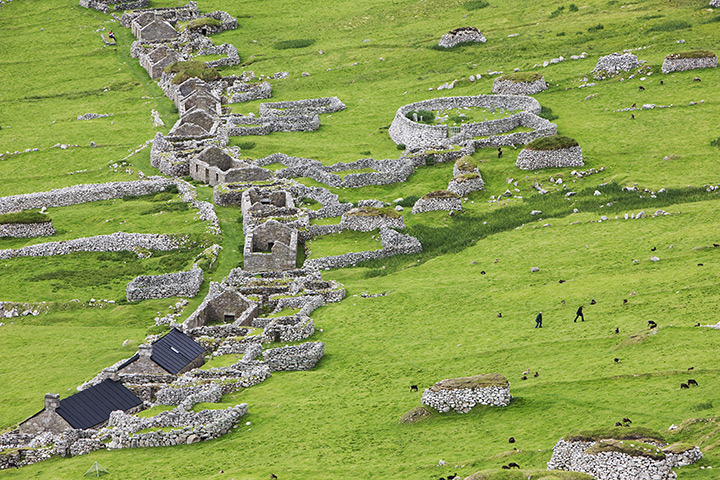 St Kilda: The deserted houses of Village bay