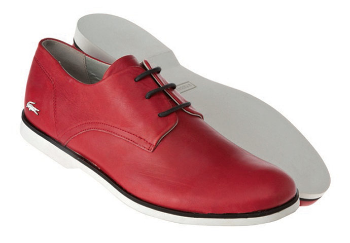 September issue best buys: Red Lacoste shoes
