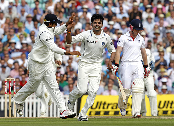 Eng v Ind Day 3: Morgan goes