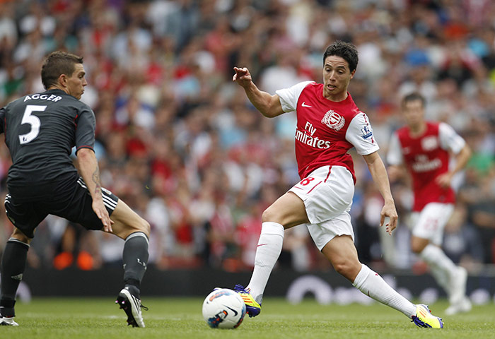 Arsenal v Liverpool: Nasri