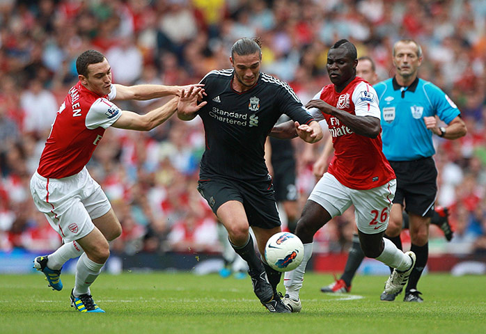 Arsenal v Liverpool: Andy Carroll