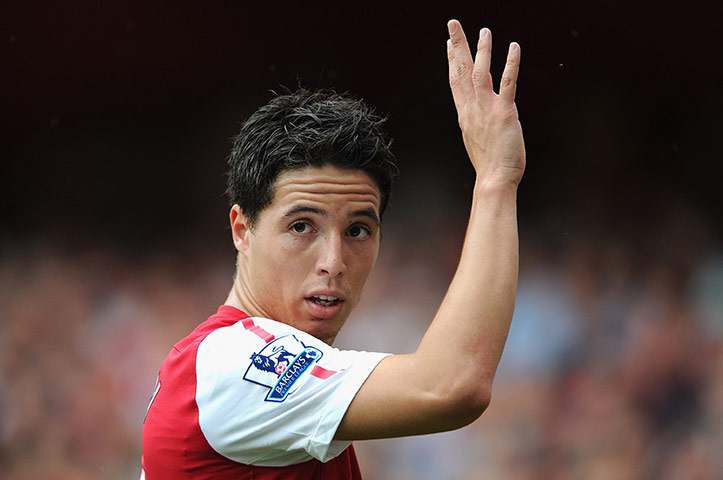 Arsenal v Liverpool: Nasri