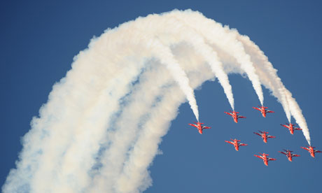 red arrows