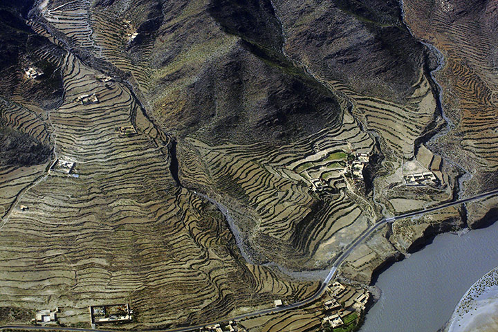 24 hours in pictures: Afghanistan: The River Darya ye Kunar valley near Assadabad