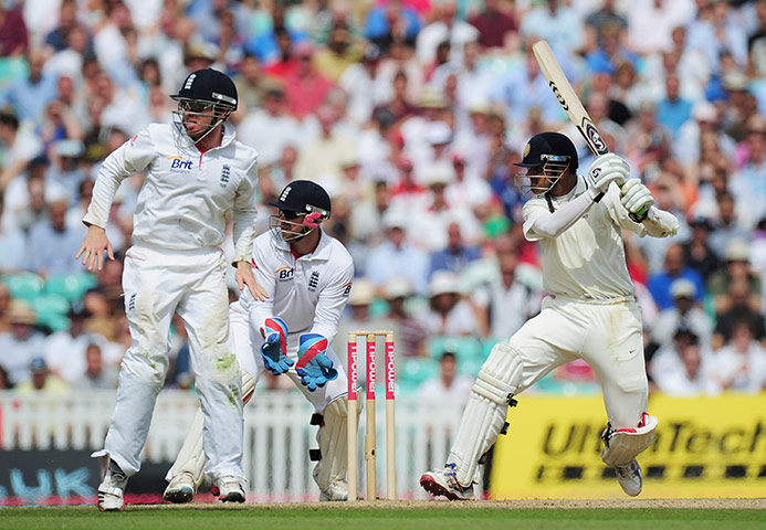 England v India: day 4: Rahul Dravid four