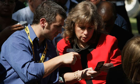 Text messages delivered to groups of residents can alert them to problems in their area.