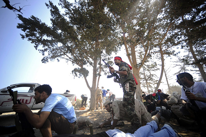 Libya update: Libyan rebels take position at the Gadayem forest, west of Tripoli