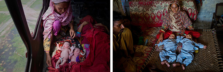 Pakistan floods: one year on - then and now