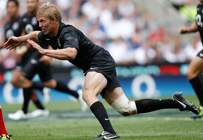 RWC 2011 England Squad: Lewis Moody of England and Bath