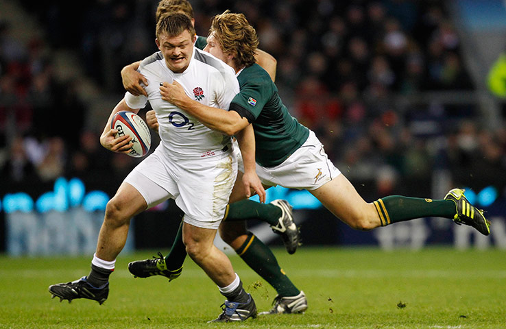 RWC 2011 England Squad: David Wilson of England and Bath