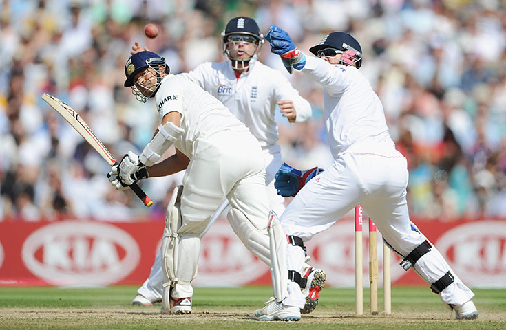 India Oval Fourth Test: England v India: 4th npower Test - Day Five
