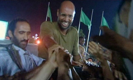 Gaddafi son spotted in Bani Walid as heavy fighting continues