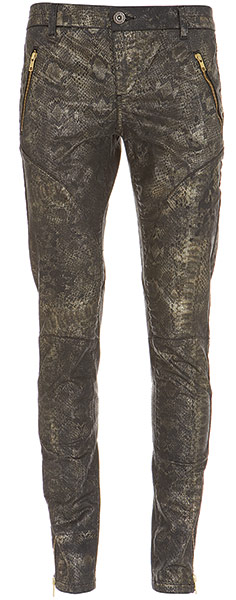 Cocktail jeans: Topshop metallic cocktail jeans