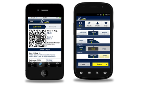 Eurostar app
