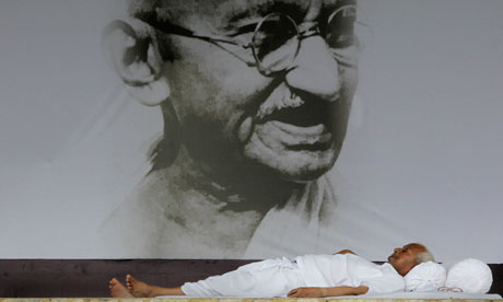 Anna Hazare, India's anti-corruption activist