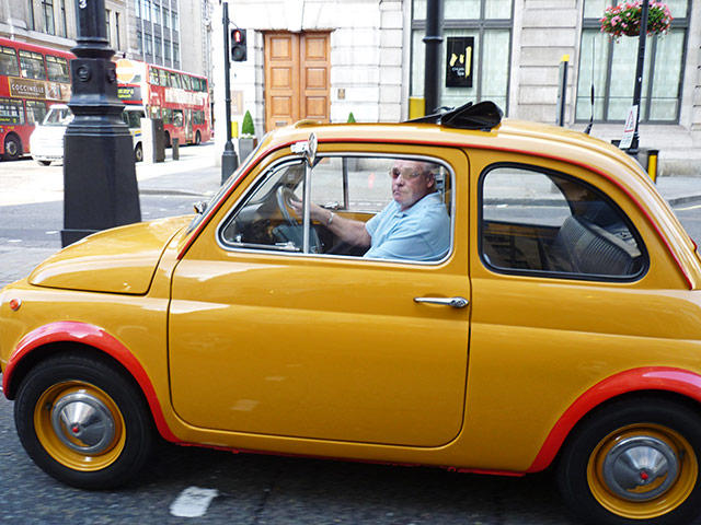 Week in pics: Rob da Bank: car