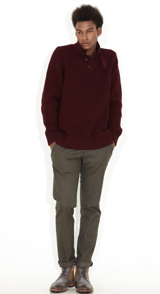 Line-up: Ted Baker: Ribbed jumper