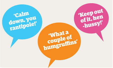 Some of Chambers new insults.