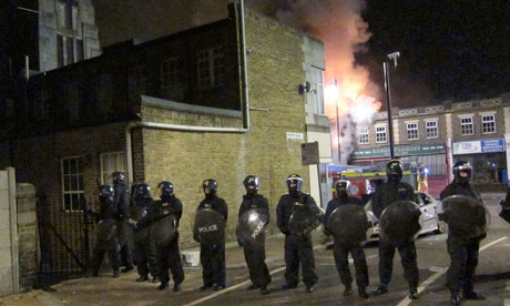 Police in Tottenham