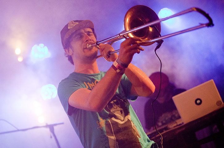 Green Man Festival: Moda play the Chai Wallah tent on Saturday night