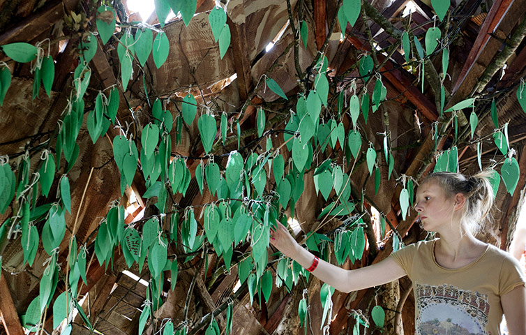 Green Man Festival: Making wishes inside the Green Man