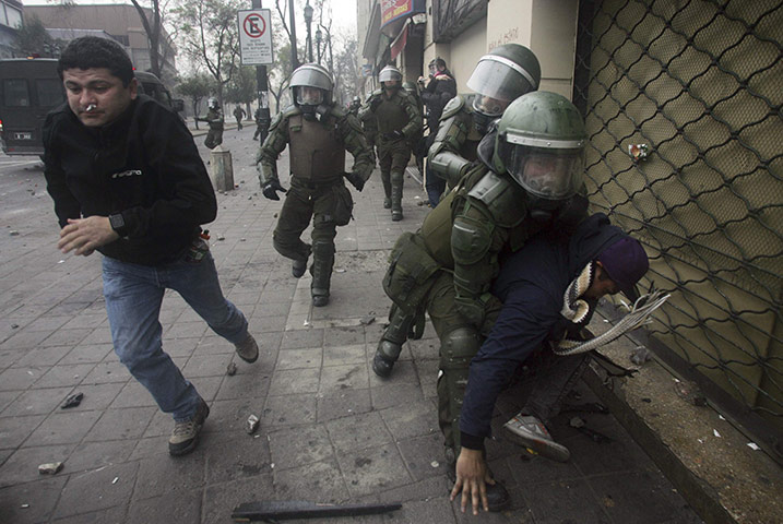 National Strike in Chile: National strike in Chile