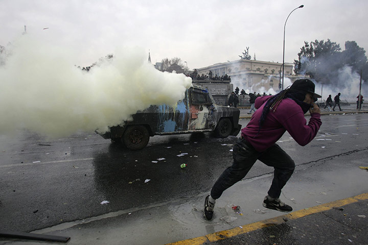 National Strike in Chile: National strike in Chile