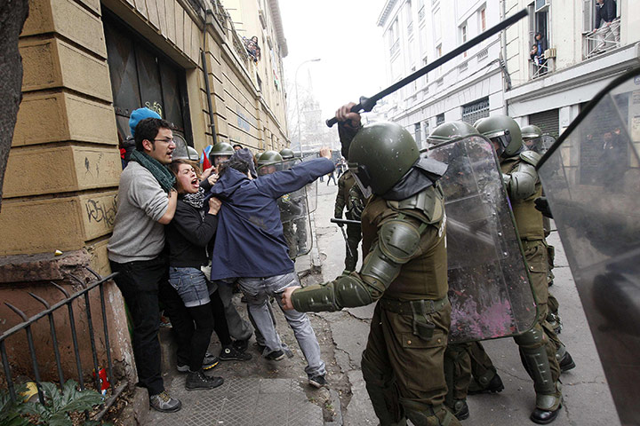 National Strike in Chile: National strike in Chile