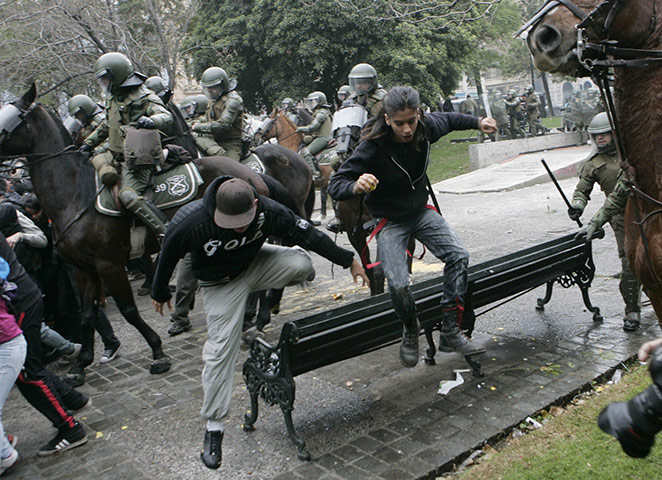 National Strike in Chile: National strike in Chile