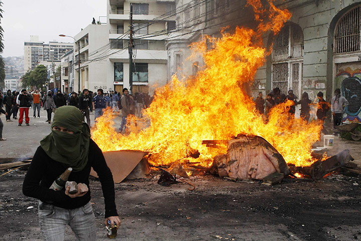 National Strike in Chile: National strike in Chile