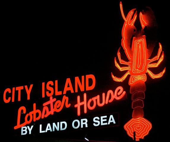 100 years of neon: City Island Lobster House