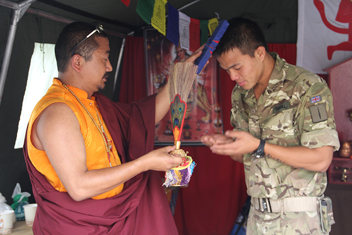Gurkhas temple: Gurkhas' Hindu temple in Lashkar Gah