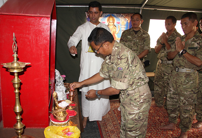 Gurkhas temple: Gurkhas' Hindu temple in Lashkar Gah